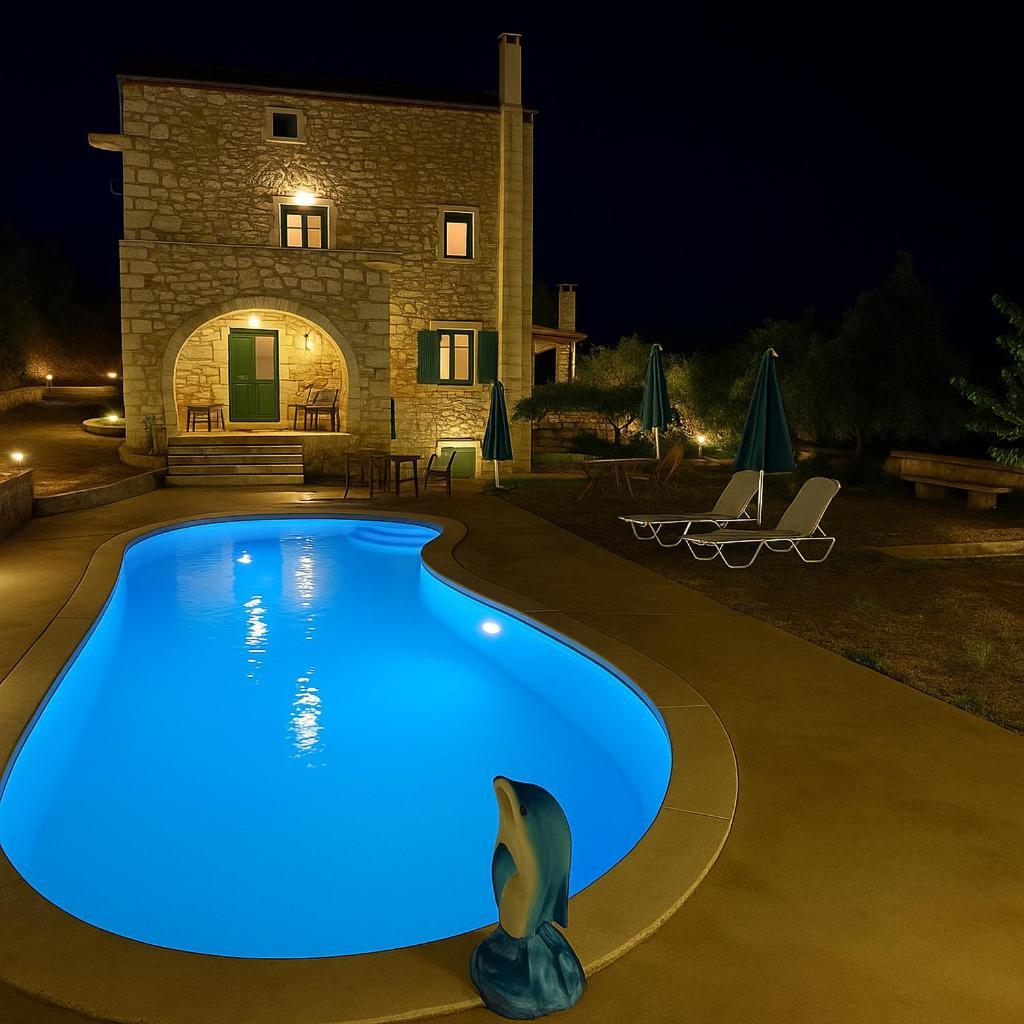 Chania'S Diamond Villas - Aqua Bliss With Private Pools Gavalochori Luaran gambar